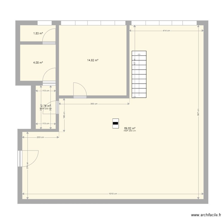Plan La Fuye. Plan de 0 pièce et 0 m2