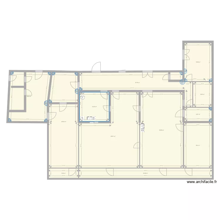 agrandissement 52. Plan de 