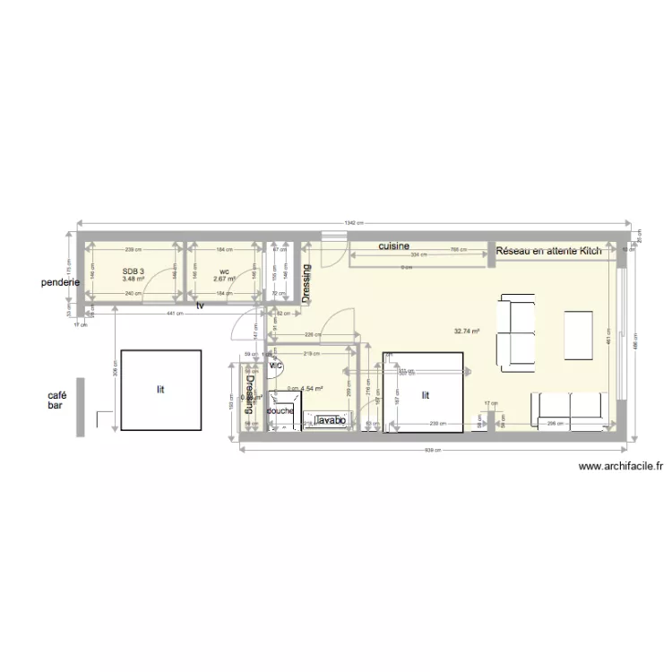 4020 2 Ch Kitch. Plan de 