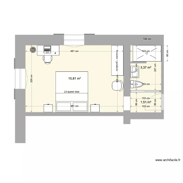  St R&egrave;gle. Plan de 