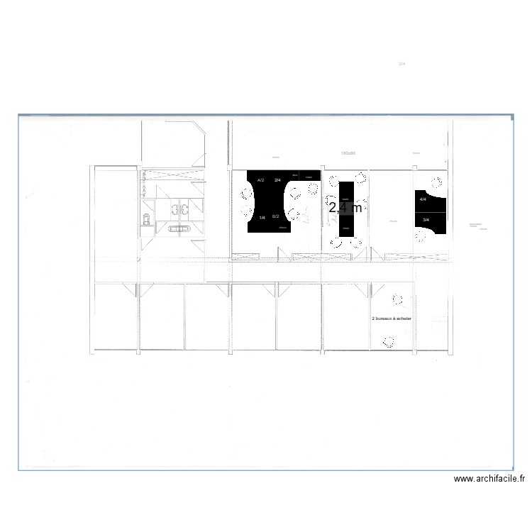 rouelle plan 9 p. Plan de 0 pièce et 0 m2