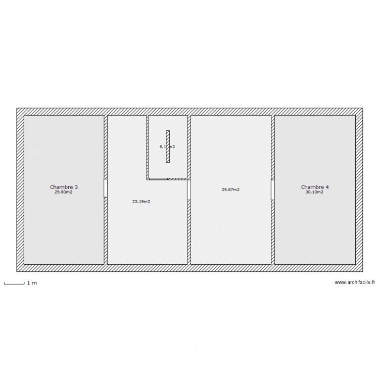 Maison Niveau 2. Plan de 0 pièce et 0 m2