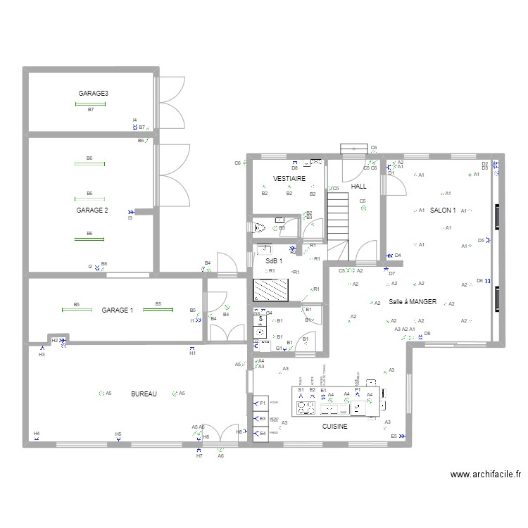 FANFAN ELECT rez. Plan de 0 pièce et 0 m2