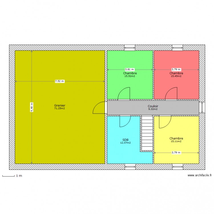 nveau essai étage. Plan de 0 pièce et 0 m2