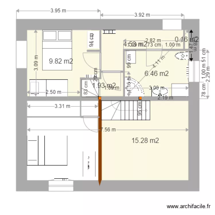 grange V36 du 29 f&eacute;vrier. Plan de 