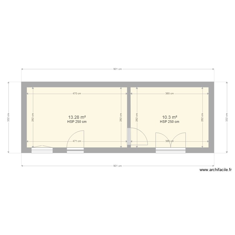 plan essai. Plan de 0 pièce et 0 m2