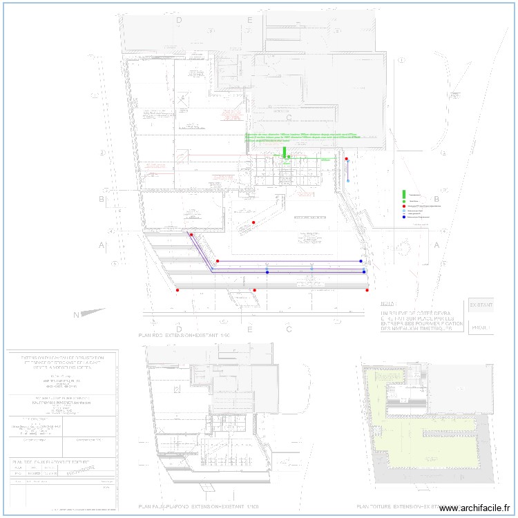 Attentes et R&eacute;servations electriques Meyer Denis. Plan de 0 pièce et 0 m2