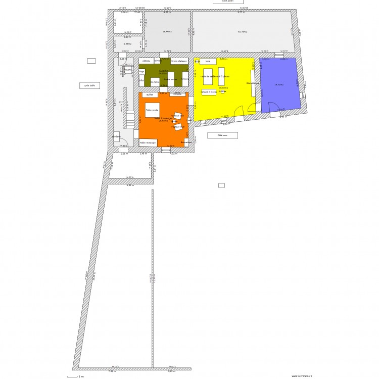 Rdc 14 Le Douet. Plan de 0 pièce et 0 m2