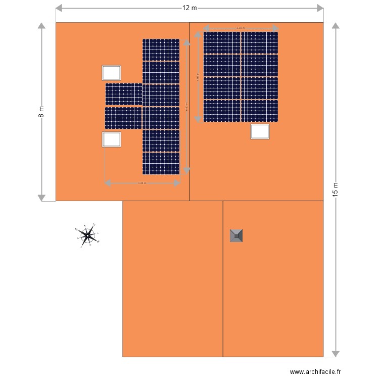 SAUDINO 1. Plan de 0 pièce et 0 m2