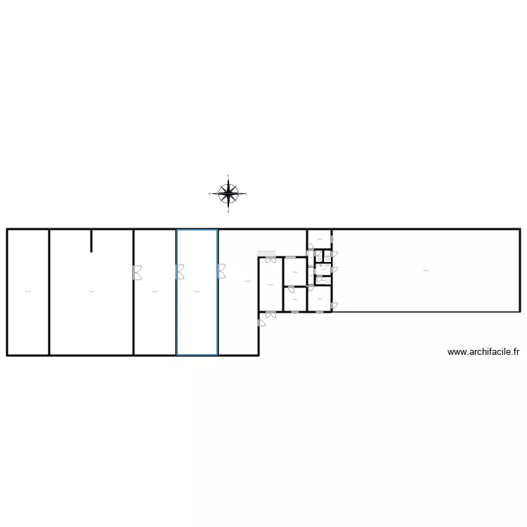 Contentine pont rose. Plan de 