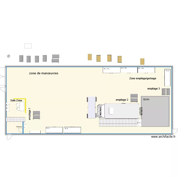 Neuilly entrepôt . Plan de Neuilly entrepôt . Plan de