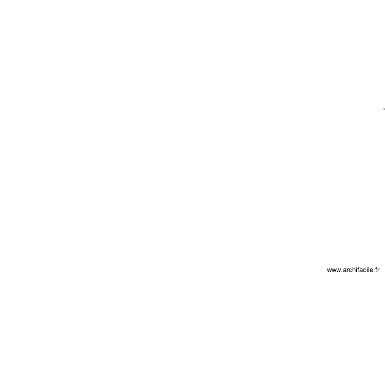 1er niveau projet. Plan de 