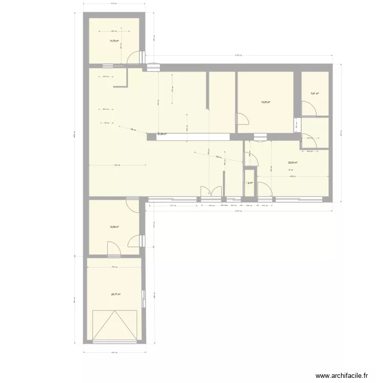 Talon plan 21 ao&ucirc;t. Plan de 