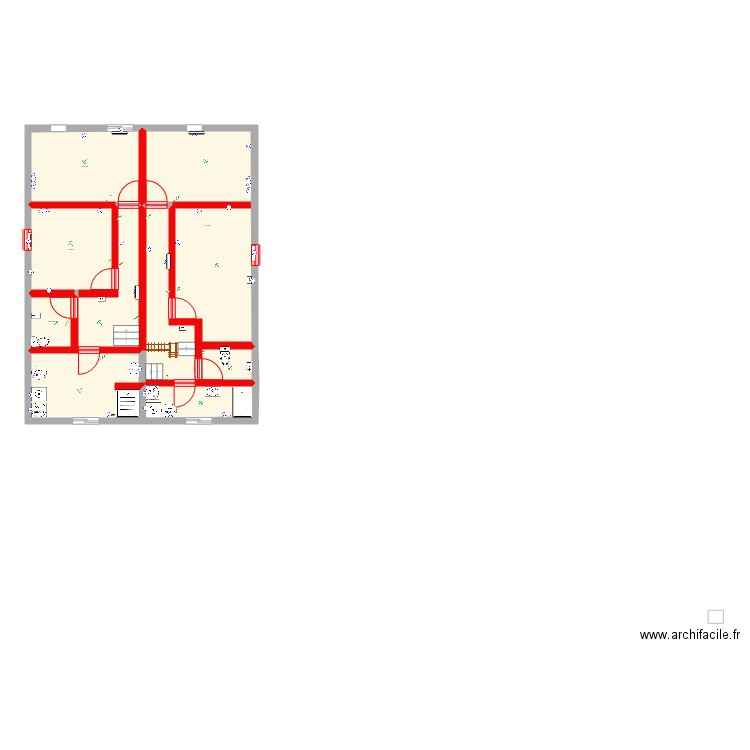 Picquigny deuxieme Etage. Plan de 0 pièce et 0 m2