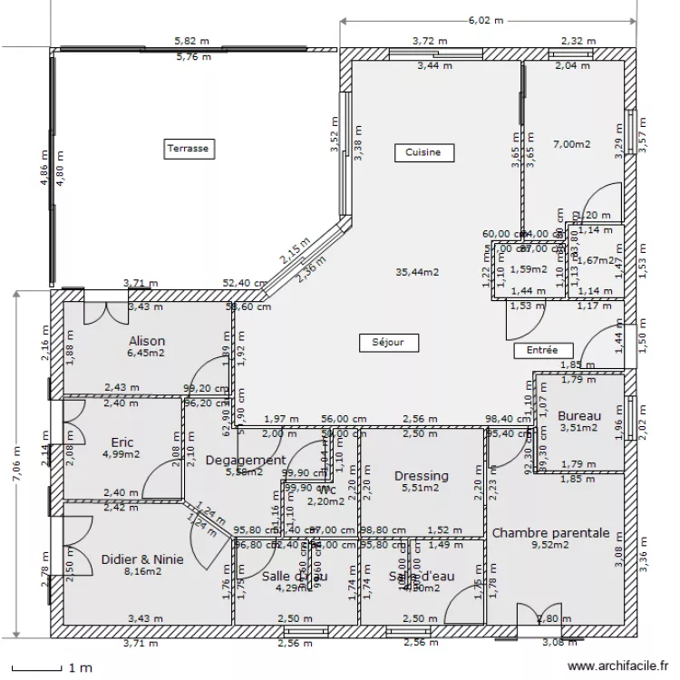 Rdc 2 côté. Plan de Rdc 2 côté. Plan de