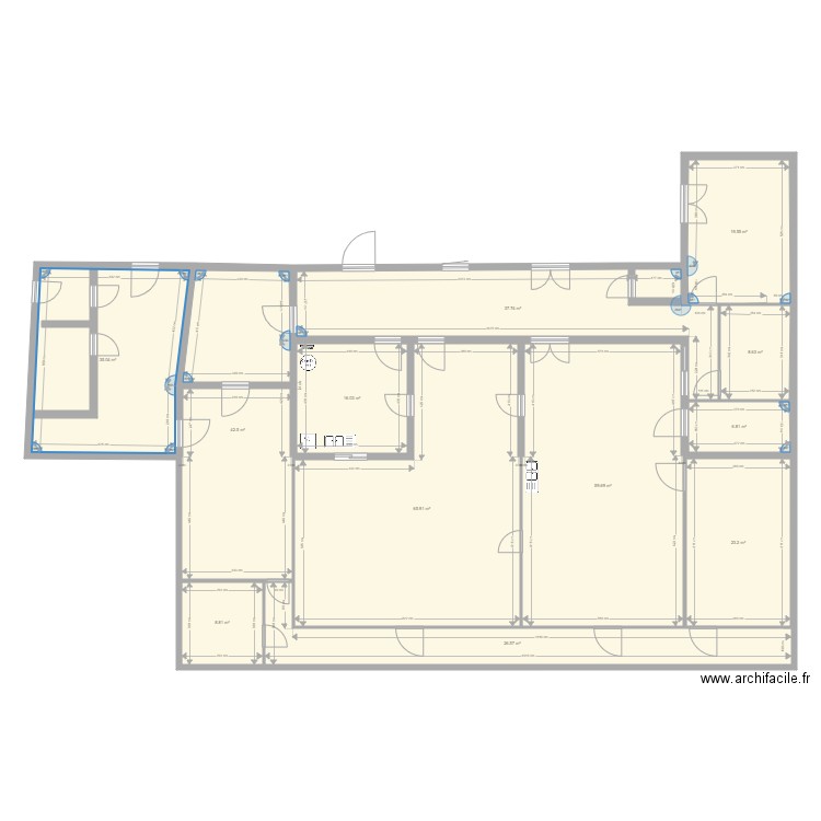 agrandissement 521. Plan de 0 pièce et 0 m2