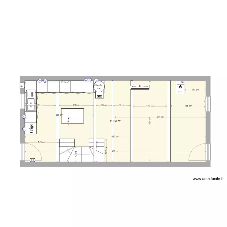 MuretBarry0EEscalier4. Plan de 