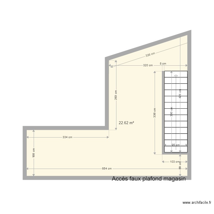 CARVIL Réserve étage. Plan de 0 pièce et 0 m2