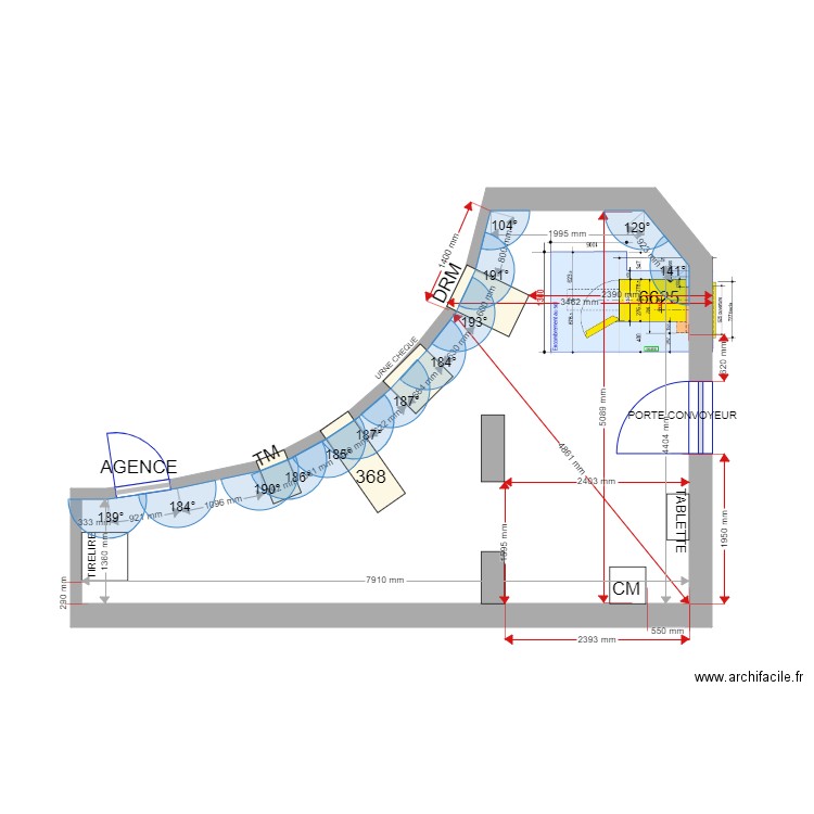 PLAN DE MASSE EXISTANT LUPINO 6625. Plan de 0 pièce et 0 m2