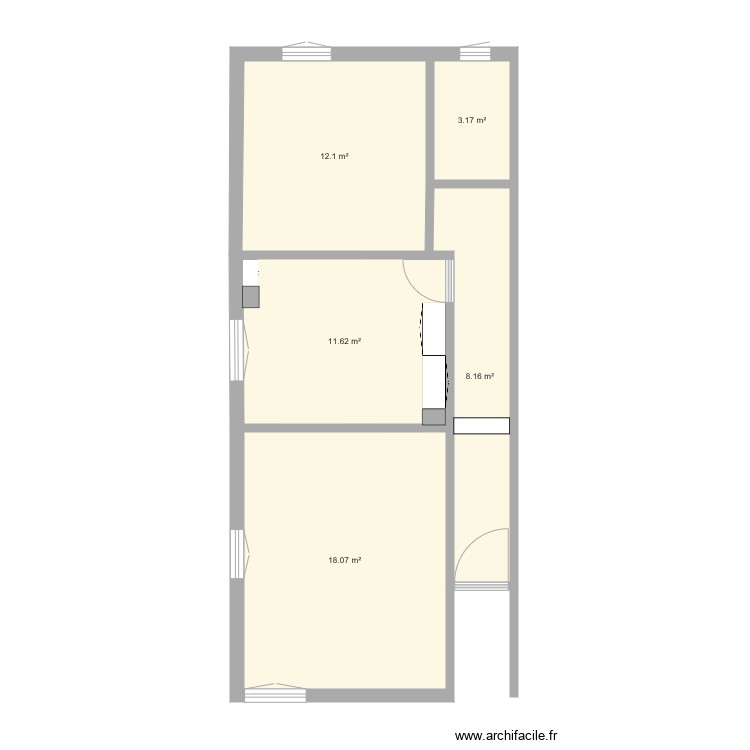 Savigny rez . Plan de 0 pièce et 0 m2