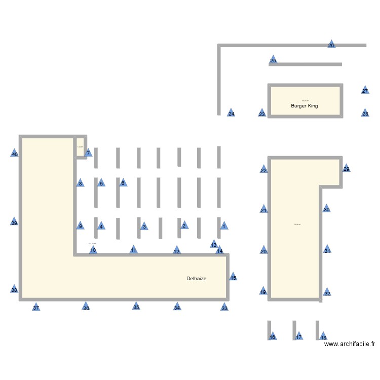 FRUN PARK. Plan de 4 pièces et 233 m2