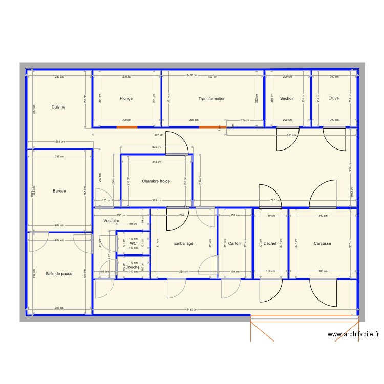 Labo découpe Bezonne . Plan de 0 pièce et 0 m2