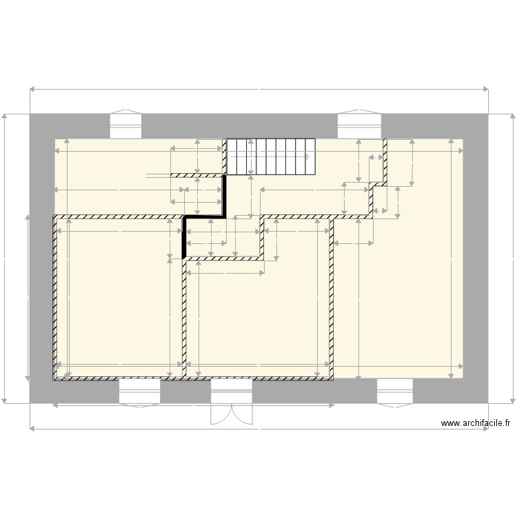 Plan étage 1 1. Plan de 0 pièce et 0 m2