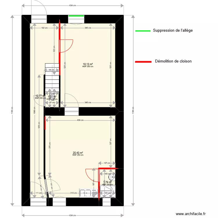 PAYSAN EXISTANT. Plan de 