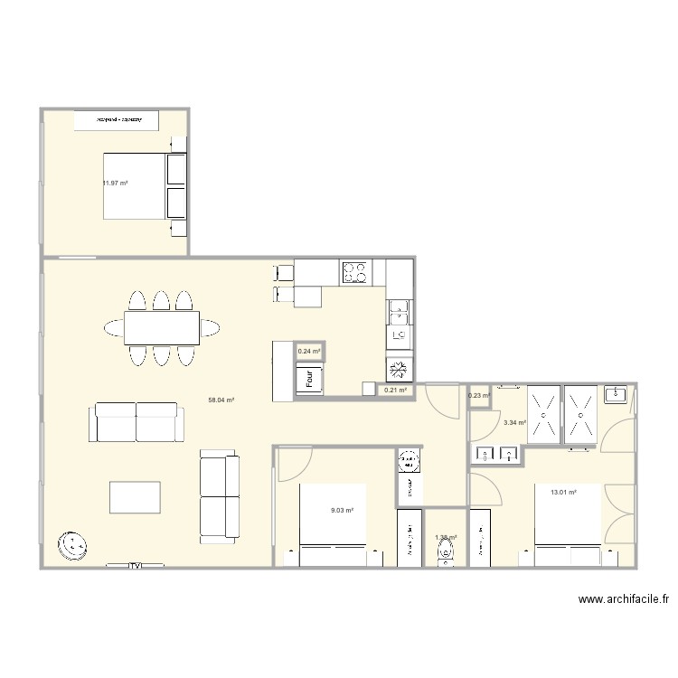 Pornichet porteur V5. Plan de 0 pièce et 0 m2