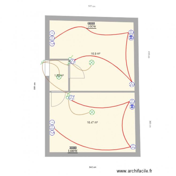 Krolikowski. Plan de 0 pièce et 0 m2