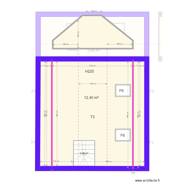 maison  Sahoui. Plan de 0 pièce et 0 m2