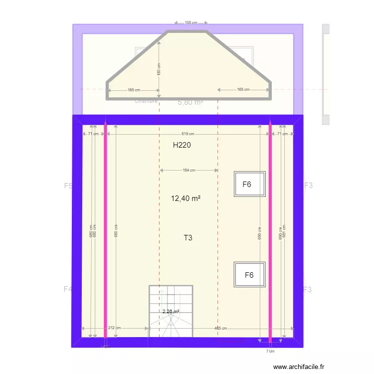 maison Sahoui. Plan de maison Sahoui. Plan de
