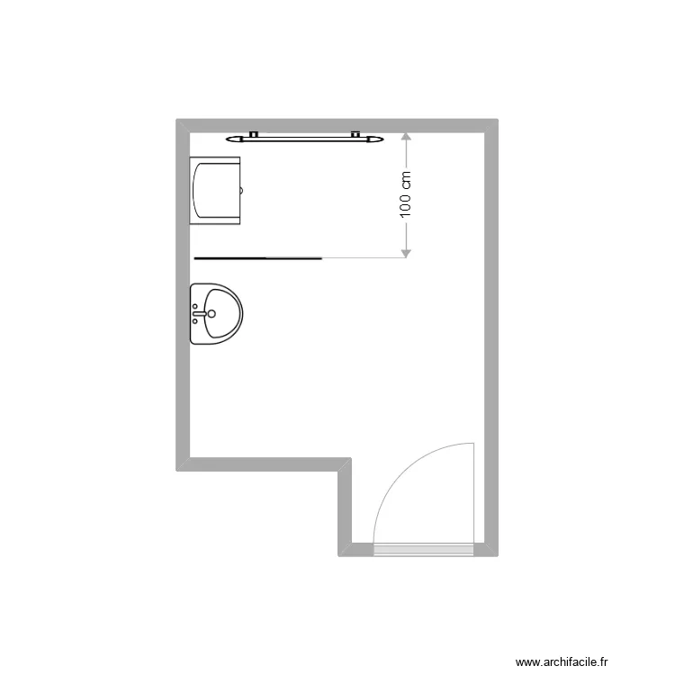 Ambroise SDB projet . Plan de 