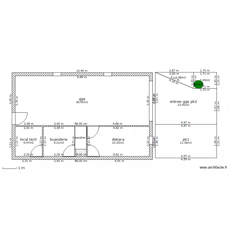 cave. Plan de cave. Plan de