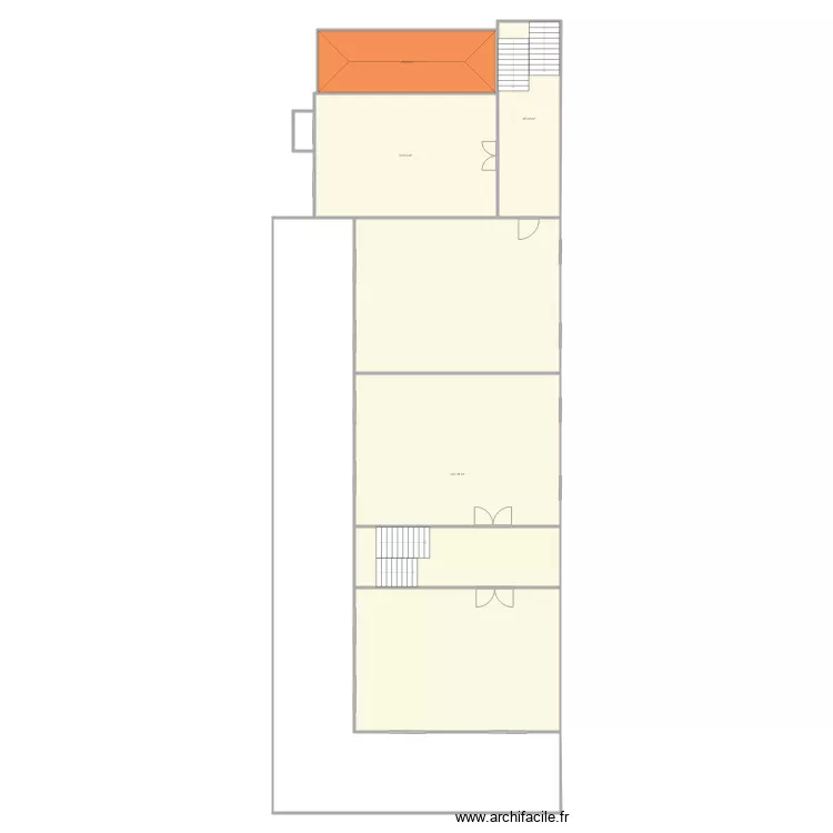 reception 1 hotel. Plan de 