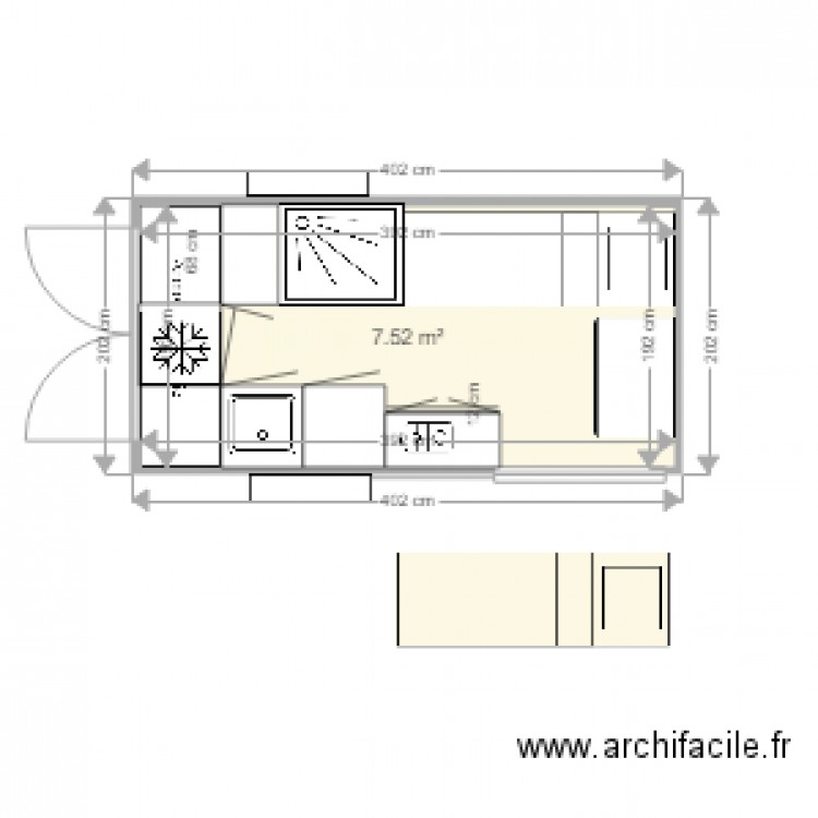 VAN 1 . Plan de 0 pièce et 0 m2