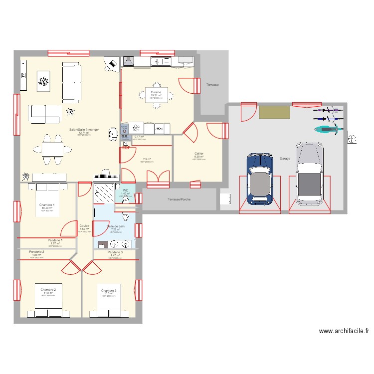 Scali GRANIEU 6. Plan de 0 pièce et 0 m2