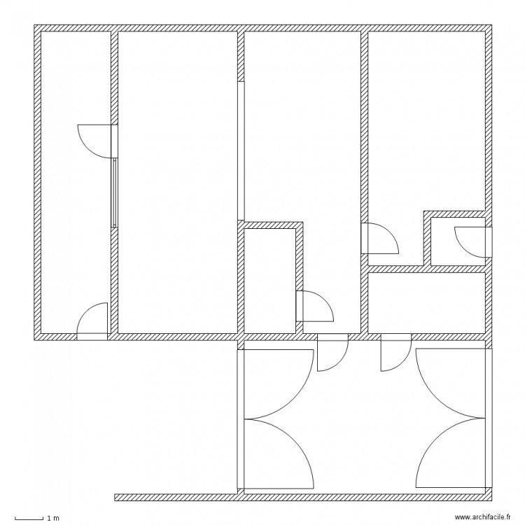 Metayer. Plan de 0 pièce et 0 m2