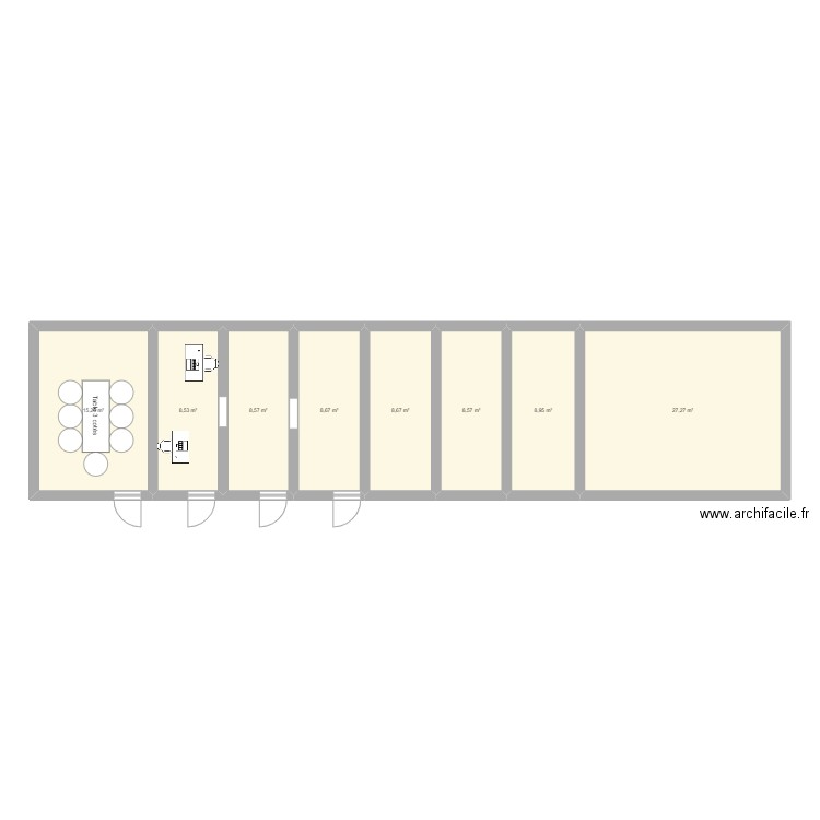 le plessis. Plan de 0 pièce et 0 m2