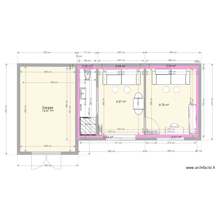 LEROUX LA BAULE MAISON JARDIN - PLAN FINAL 0. Plan de 0 pièce et 0 m2