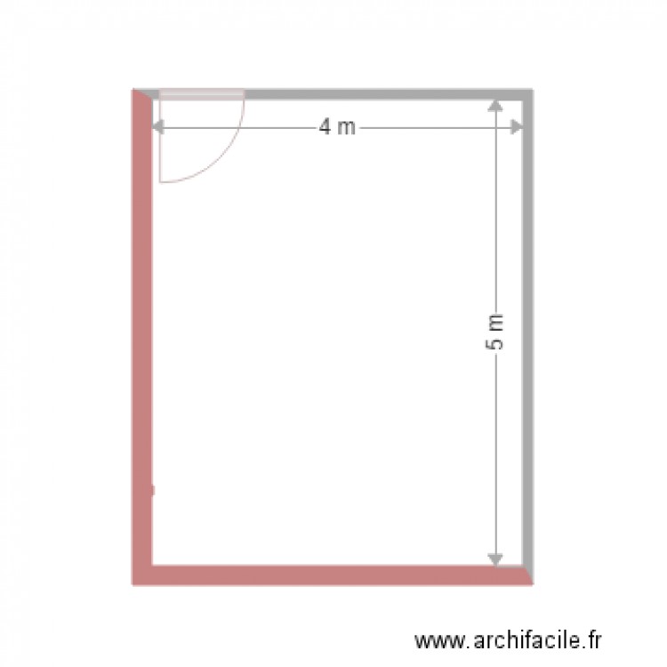 abri frame frame. Plan de 0 pièce et 0 m2