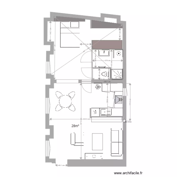 quai arloingV21. Plan de 