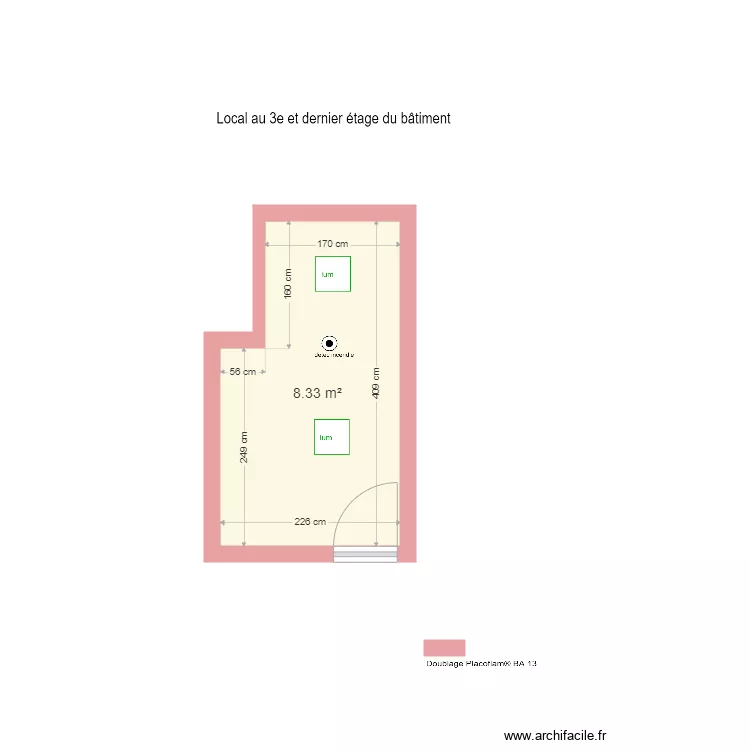 local archive tournan APRES. Plan de local archive tournan APRES. Plan de
