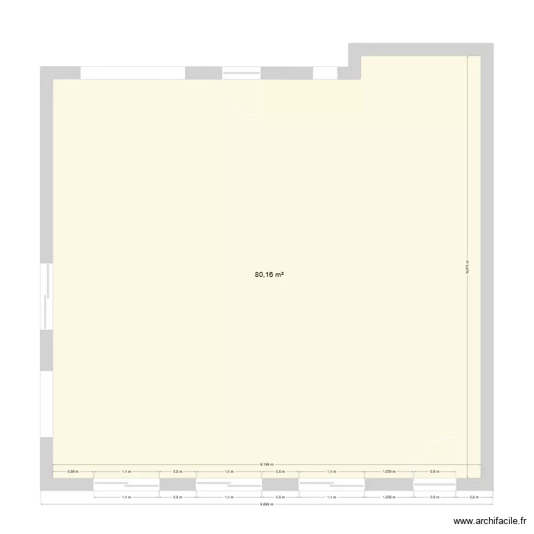 facade sud1. Plan de 