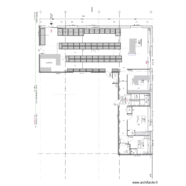 RDC BUREAUX MERIGNAC. Plan de RDC BUREAUX MERIGNAC. Plan de