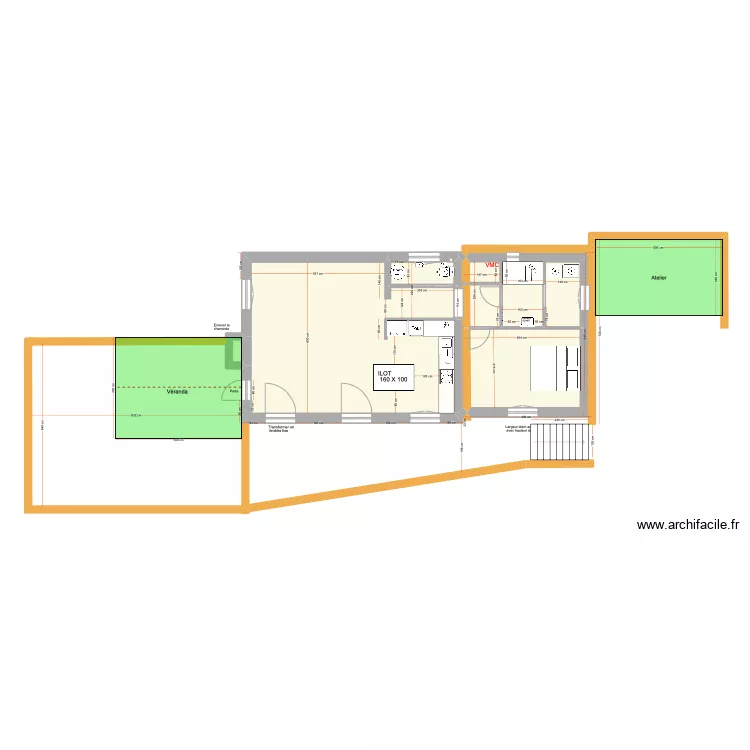 Sailles Ma&ccedil;on. Plan de 