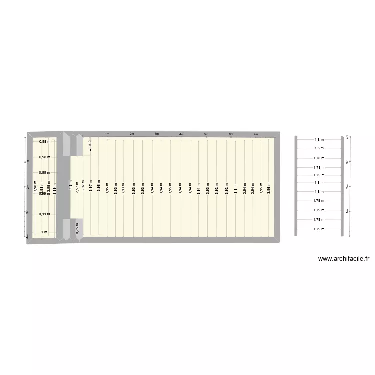 dessus_cotes+mh H. Plan de 2  et 37 m²