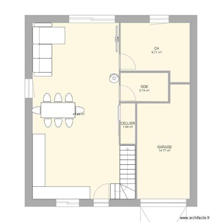 ST GERMAIN. Plan de 0 pièce et 0 m2