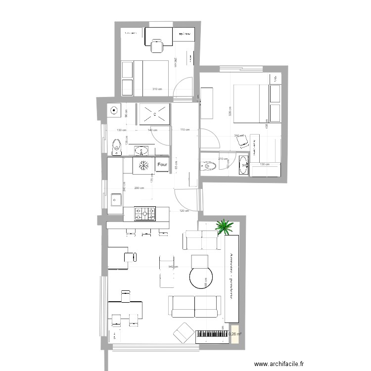 fin decembre 2. Plan de 0 pièce et 0 m2