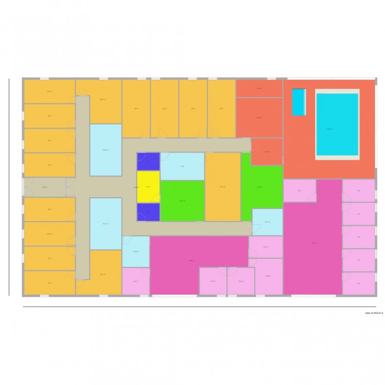 projet pôle medico familial V4. Plan de 0 pièce et 0 m2